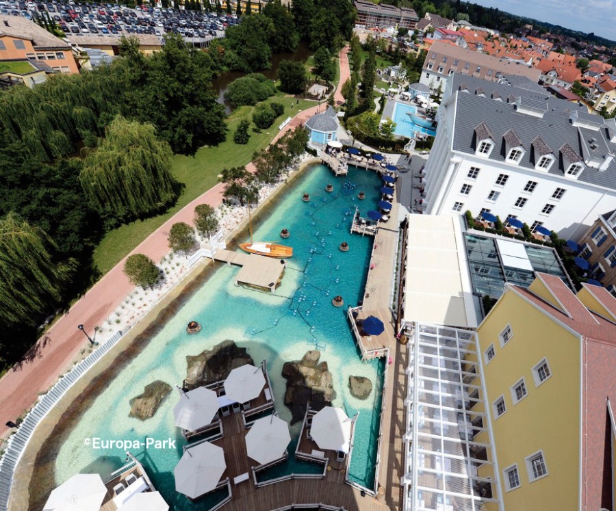 Bell Rock pool at Europa Park