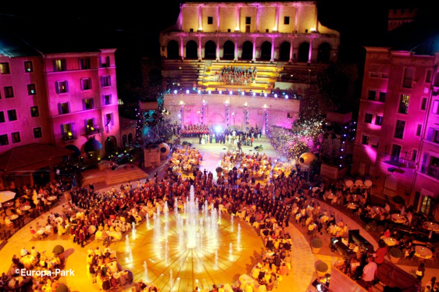 Dinner and a show at the Colosseo in Europa Park